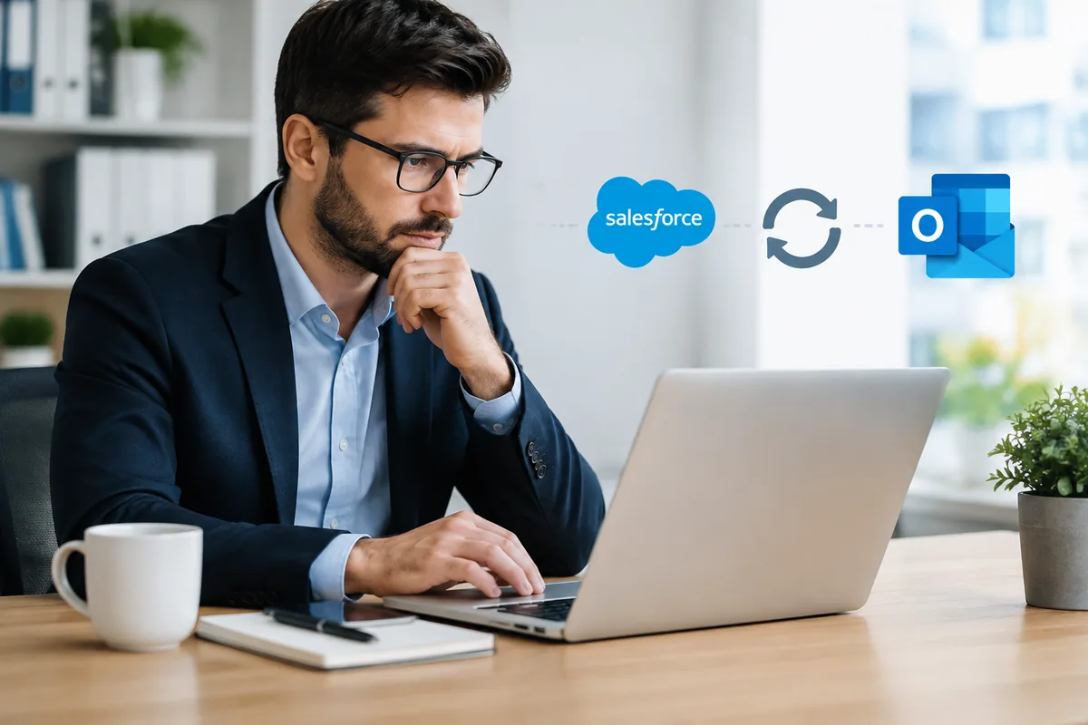 Comment corriger une erreur de synchronisation entre Salesforce et Outlook ?