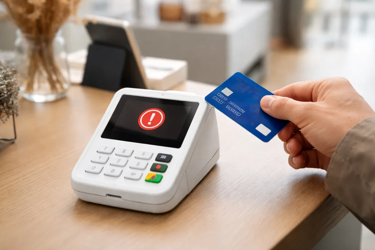 Que faire si un terminal SumUp refuse les paiements sans contact ?